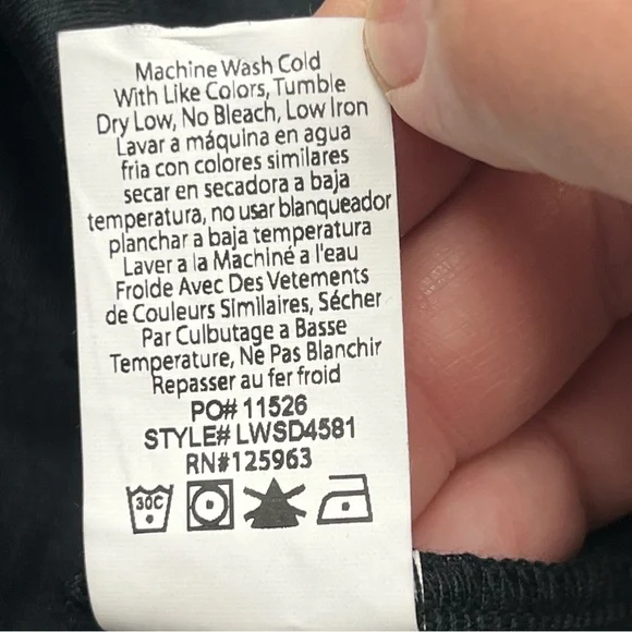 Beyond Yoga Featherweight Drift Away Sleep Tank Spacedye Black Grey Large NEW - Picture 6 of 10